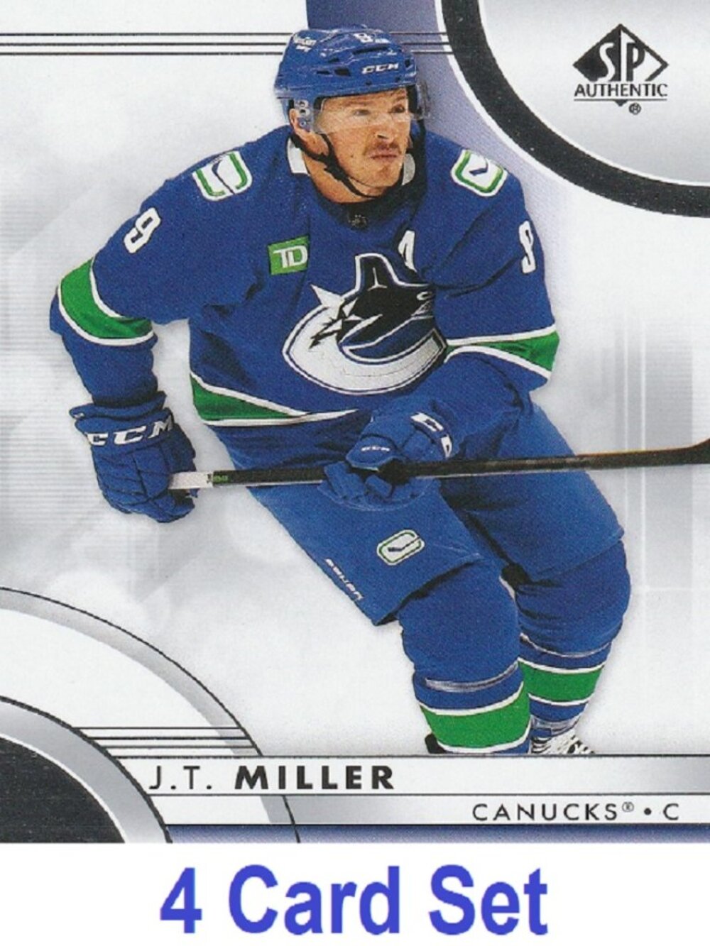 J. T. Miller Hockey Card Collection